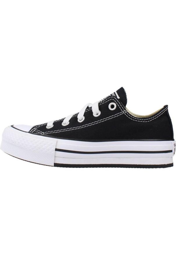 Buty sportowe Casual Dziecięce Converse All-Star Lift Low Czarny. Okazja: na co dzień. Kolor: czarny. Styl: sportowy, casual