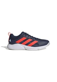 Adidas - Buty halowe adidas Court Team Bounce 2.0. Kolor: czerwony, niebieski, wielokolorowy, szary