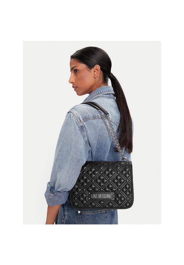 Love Moschino - Torebka LOVE MOSCHINO. Kolor: czarny