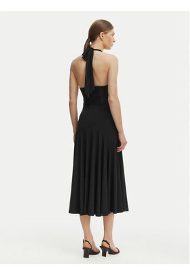 MICHAEL Michael Kors Sukienka koktajlowa MS683COH6J Czarny Slim Fit. Kolor: czarny. Materiał: syntetyk. Styl: wizytowy