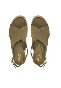 Clarks Sandały Manon Wish 26176302 Zielony. Kolor: zielony. Materiał: skóra #4