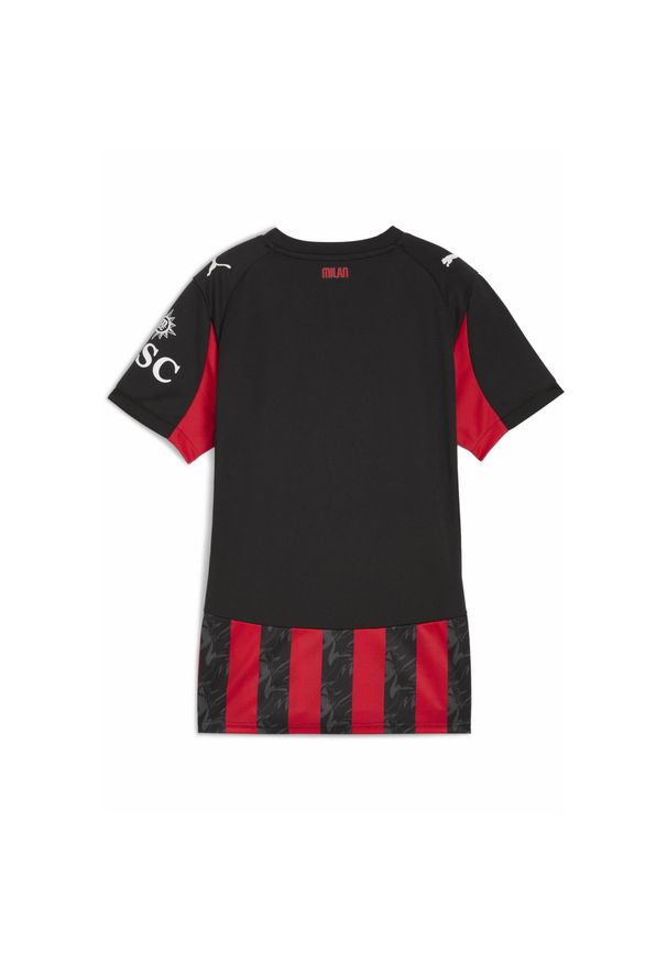 Puma - Damska koszulka domowa AC Milan 25/26 PUMA For All Time Red Black. Kolor: czerwony, wielokolorowy, czarny