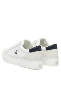 Calvin Klein Jeans Tenisówki Vulc Flatform Mg Nylon Mix YW0YW01896 Biały. Kolor: biały. Materiał: materiał #4