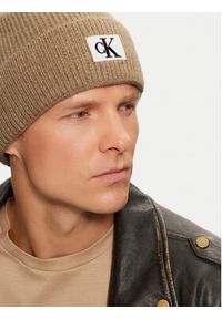 Calvin Klein Czapka K50K512451 Beżowy. Kolor: beżowy. Materiał: akryl #2