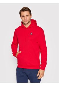 Le Coq Sportif Bluza 2210365 Czerwony Regular Fit. Kolor: czerwony. Materiał: bawełna #1