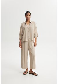 SPODNIE ZORA PIASKOWE XS - Flawless. Okazja: na co dzień. Materiał: materiał, guma, wiskoza. Sezon: lato, wiosna. Styl: casual #1