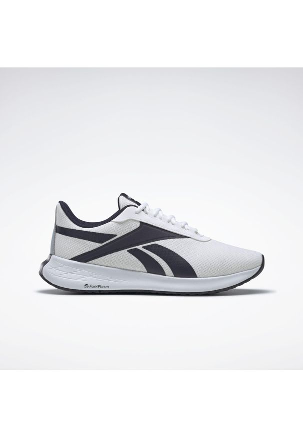 Buty do chodzenia męskie Reebok Energen Plus. Zapięcie: sznurówki. Kolor: szary, niebieski, wielokolorowy, biały. Materiał: materiał. Szerokość cholewki: normalna. Sport: turystyka piesza
