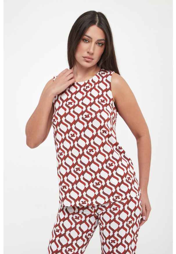 Max Mara Beachwear - Bluzka damska plażowa Pelota MAX MARA BEACHWEAR. Okazja: na plażę