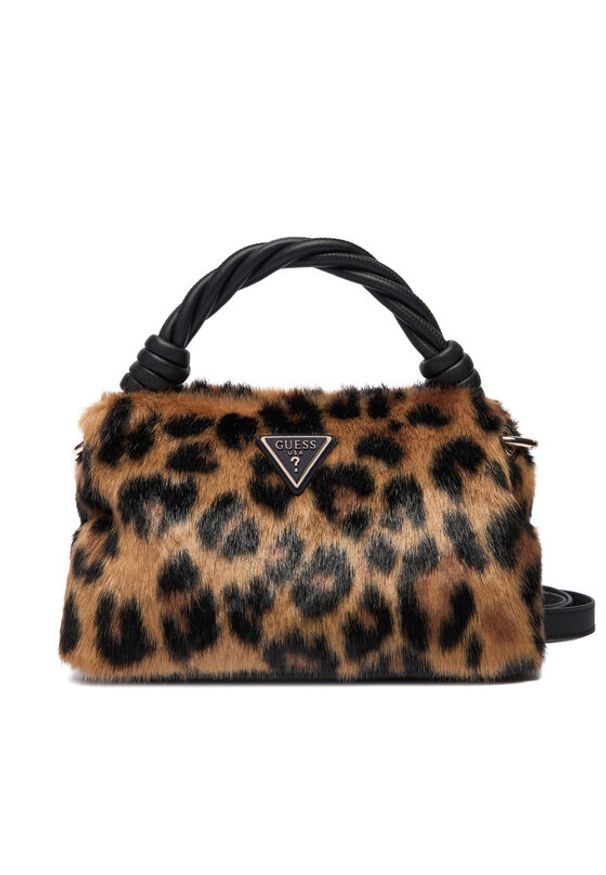 Guess Torebka Shaida HWLO81 43110 Brązowy. Kolor: brązowy