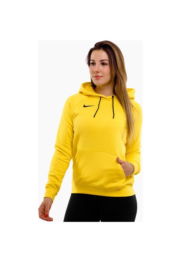 Bluza sportowa damska Nike Park 20 Hoodie. Kolor: żółty