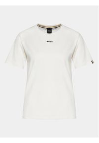 BOSS - Boss T-Shirt Ci T-Shirt 50510322 Beżowy Regular Fit. Kolor: beżowy. Materiał: bawełna #6