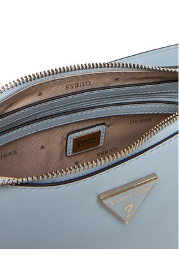 Guess Torebka HWVG94 93180 Błękitny. Kolor: niebieski. Materiał: skórzane