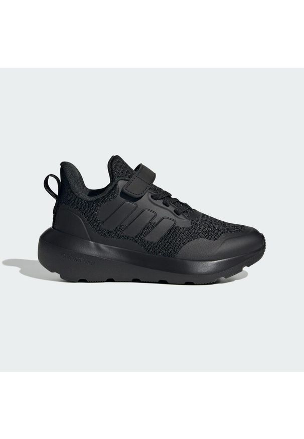 Adidas - Buty Fortarun 3 Kids. Okazja: na co dzień. Kolor: czarny, szary, wielokolorowy. Materiał: materiał. Sport: bieganie