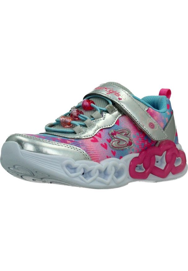 skechers - Kapcie SKECHERS 303261L Wielokolorowy. Okazja: na co dzień. Kolor: wielokolorowy. Materiał: syntetyk, tkanina