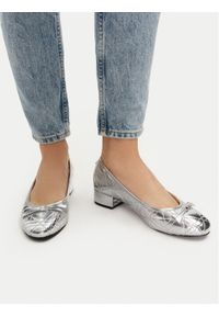 Steve Madden Półbuty Cherish-Q SM11003516 Srebrny. Kolor: srebrny. Materiał: skóra #1