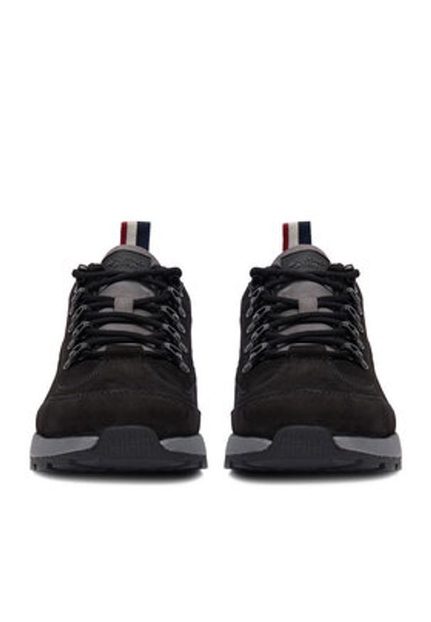 U.S. Polo Assn. Sneakersy EO-VENTUR002M/EL1 Czarny. Kolor: czarny. Materiał: skóra, zamsz
