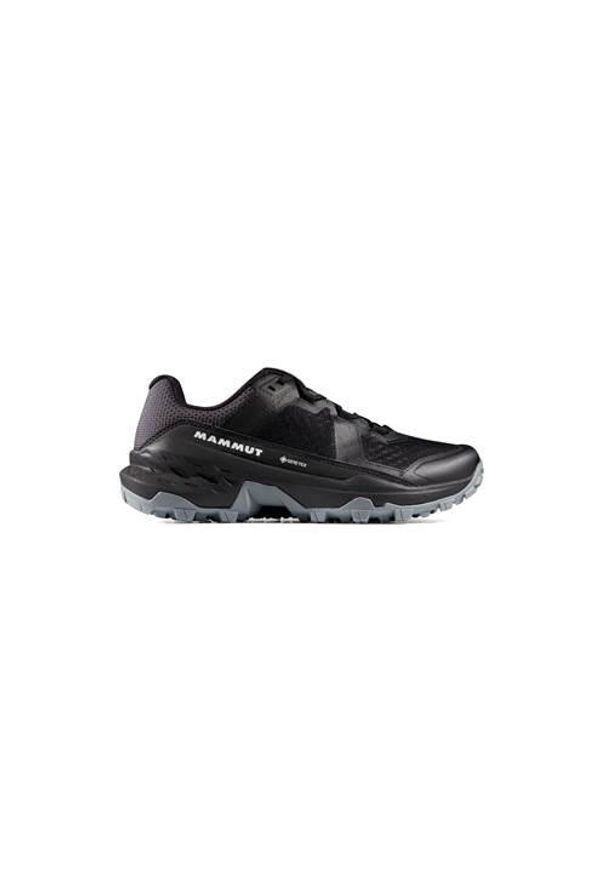 Buty trekkingowe damskie Mammut Girun Ii Low Gtx. Zapięcie: sznurówki. Kolor: czarny. Materiał: materiał, tkanina, syntetyk. Szerokość cholewki: normalna. Styl: sportowy