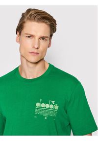 Diadora T-Shirt Unisex Manifesto 502.178208 Zielony Loose Fit. Kolor: zielony. Materiał: bawełna #7