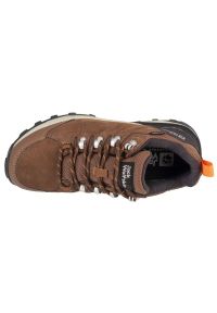 Buty Jack Wolfskin Refugio Texapore Low W 4050821-5238 brązowe. Zapięcie: sznurówki. Kolor: brązowy. Materiał: guma, skóra, zamsz, tkanina