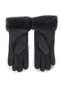EMU Australia Rękawiczki Damskie Apollo Bay Gloves Szary. Kolor: szary. Materiał: zamsz, skóra #2