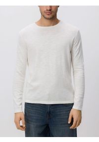 Reserved - Bawełniany sweter - złamana biel. Materiał: bawełna #1