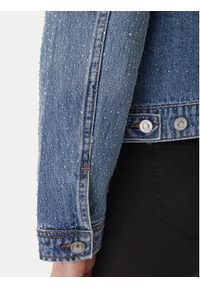 Guess Jeans Kurtka jeansowa W6GN14 D0971 Niebieski Regular Fit. Kolor: niebieski. Materiał: bawełna #4