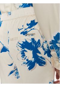 Calvin Klein Spodnie materiałowe K20K206662 Biały Regular Fit. Kolor: biały. Materiał: syntetyk
