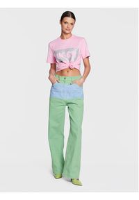 MSGM Jeansy 3441MDP55TD 237281 Zielony Boyfriend Fit. Kolor: zielony #5