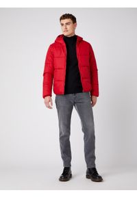 Wrangler - WRANGLER THE PUFFER MĘSKA KURTKA ZIMOWA RED W4D6WRX47. Sezon: zima