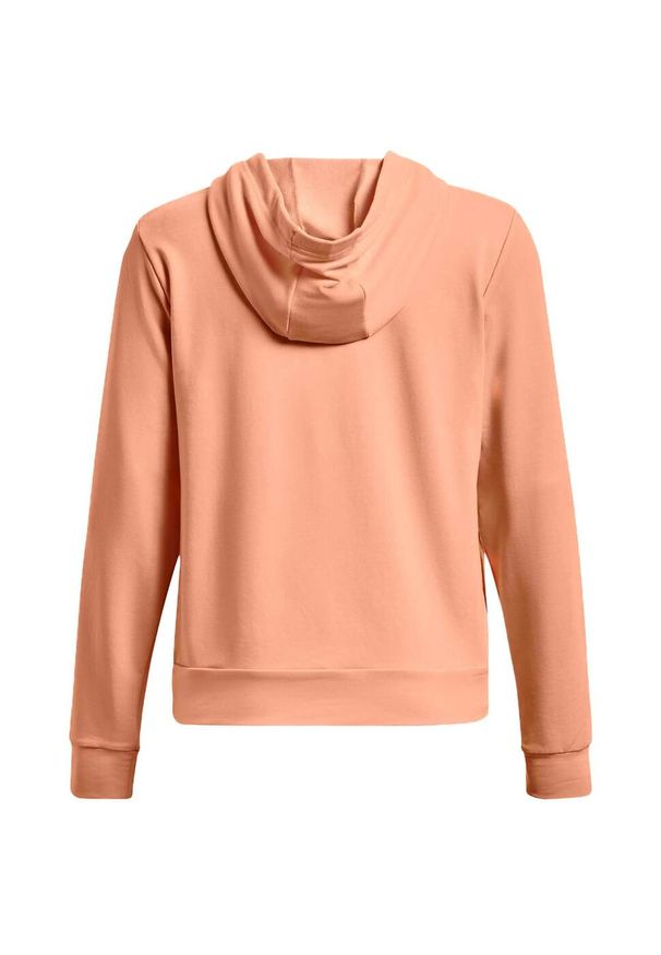 Bluza sportowa damska Under Armour Rival Terry Hoodie. Typ kołnierza: kaptur. Kolor: żółty, biały, pomarańczowy, wielokolorowy