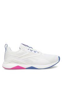 Reebok Buty na siłownię Nanoflex Tr 2 100074543 Biały. Kolor: biały. Materiał: mesh, materiał. Sport: fitness