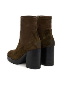 Aldo Botki Seraphica 14116582 Brązowy. Kolor: brązowy. Materiał: zamsz, skóra #4