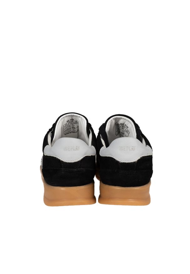 Ice Play Sneakersy | CAMPS001M3L1 | Mężczyzna | Czarny. Okazja: na co dzień, na spacer. Nosek buta: okrągły. Kolor: czarny. Materiał: skóra ekologiczna. Sport: turystyka piesza