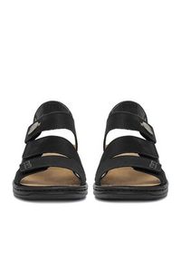 Rieker Sandały CEO-64573-00 Czarny. Kolor: czarny. Materiał: nubuk, skóra #6