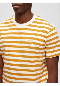 Selected Homme T-Shirt 16088527 Żółty Regular Fit. Kolor: żółty #6