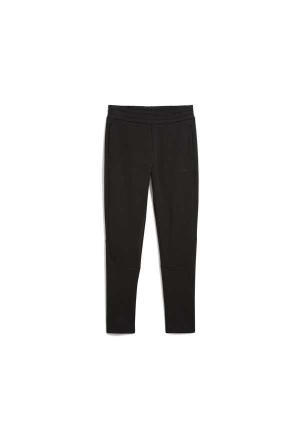 Puma - Męskie spodnie Evostripe Core PUMA Black. Kolor: czarny. Materiał: dresówka. Sport: piłka nożna
