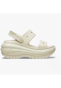 Sandały damskie Crocs Mega Crush. Kolor: biały