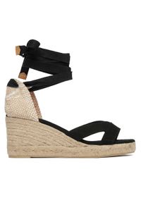 Castañer Espadryle Bailey 25677 Czarny. Kolor: czarny. Materiał: materiał #1