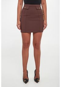 Elisabetta Franchi - Spódnica mini z krepy ELISABETTA FRANCHI #4