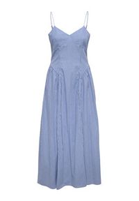 only - ONLY Sukienka letnia Tiari 15371086 Niebieski Regular Fit. Kolor: niebieski. Materiał: bawełna. Sezon: lato #3