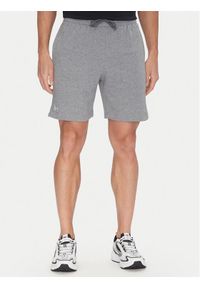 Under Armour Szorty sportowe Rival 1379779 Szary Regular Fit. Kolor: szary. Materiał: bawełna. Styl: sportowy #1