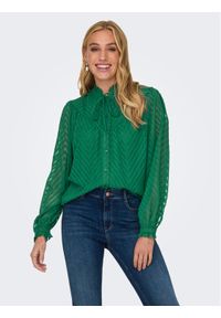 JDY Koszula Gretha 15306183 Zielony Regular Fit. Kolor: zielony. Materiał: syntetyk #1