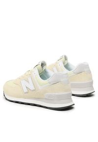 New Balance Sneakersy U574Y2W Żółty. Kolor: żółty. Materiał: zamsz, skóra. Model: New Balance 574 #5