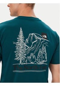 The North Face T-Shirt Monte Reg Ss NF0A8JAV Zielony Regular Fit. Kolor: zielony. Materiał: bawełna #3