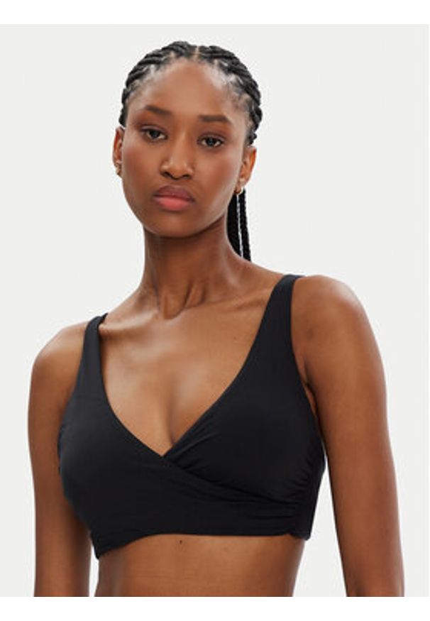 Seafolly Góra od bikini S. Collective 31495DD94 Czarny. Kolor: czarny. Materiał: syntetyk