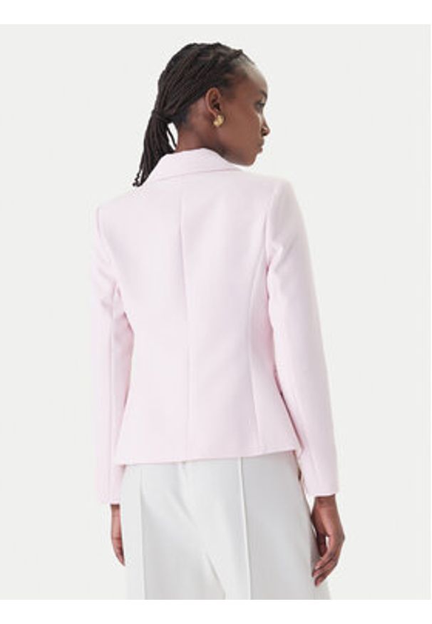 Rinascimento Marynarka CFC0128639003 Różowy Regular Fit. Kolor: różowy. Materiał: syntetyk