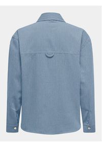 only - ONLY Koszula Merle 15312897 Niebieski Loose Fit. Kolor: niebieski. Materiał: bawełna, syntetyk #5