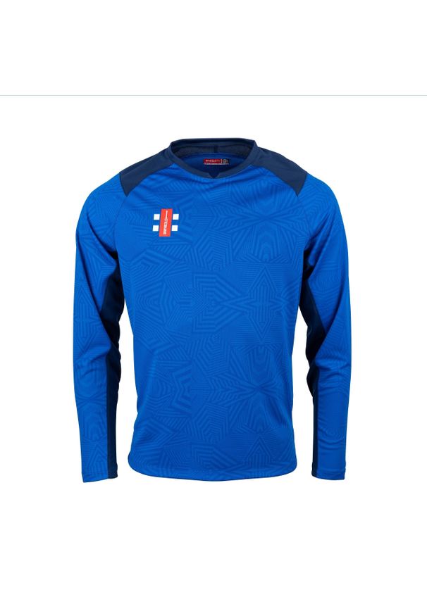 GRAY-NICOLLS - Koszulka z długim rękawem Pro Gray-Nicolls T20. Kolor: niebieski. Długość rękawa: długi rękaw. Długość: długie