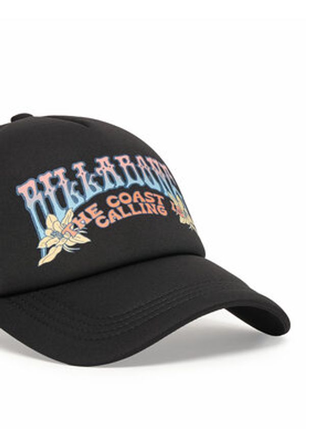 Billabong Czapka z daszkiem Across Waves JAHWQBAC Czarny. Kolor: czarny. Materiał: materiał