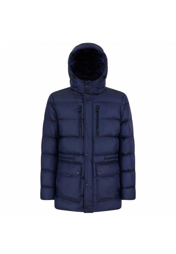 Geox - Kurtka GEOX M MEREDIANO Niebieski. Kolor: niebieski. Materiał: tkanina